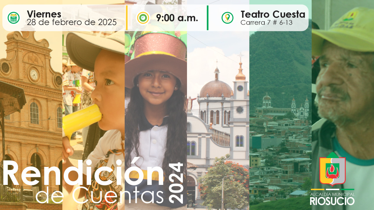 Imagen promocional de rendición de cuentas