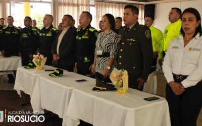 Reconocimiento al personal de la Policía que presta su servicio en nuestro municipio